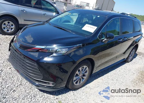 2025 Toyota Sienna Xle 8 Passenger from USA, damaged, VIN 5TDYRKEC6SS253928